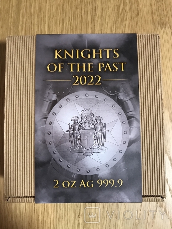 Монета срібна Germania mint Мальта Лицарі Минулого 2022, друга в серії, тираж 999 шт., фото №8