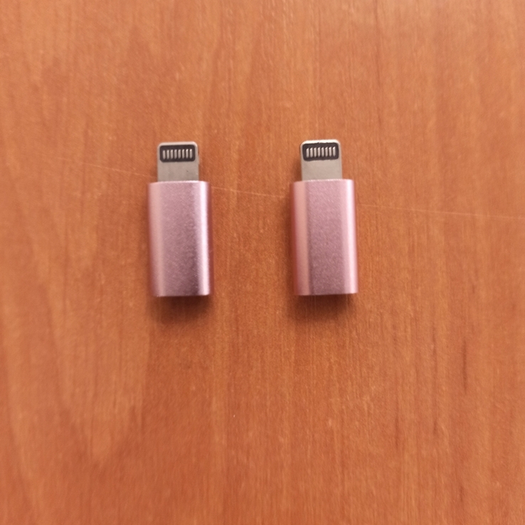 Переходник USB-адаптер Micro USB к Lightning, фото №7