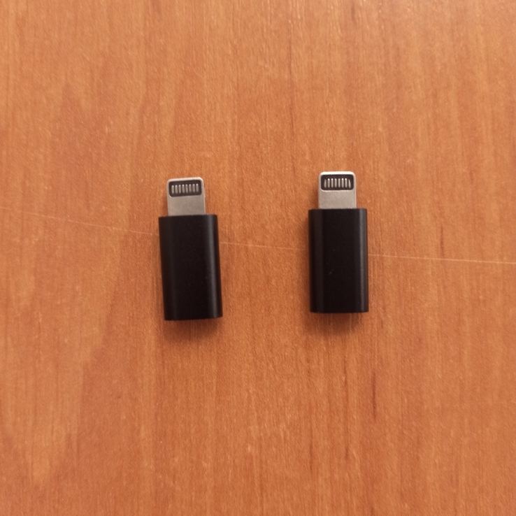 Переходник USB-адаптер Micro USB к Lightning, фото №8