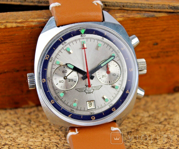 Chronograph Navigator 3133 Flight clock USSR