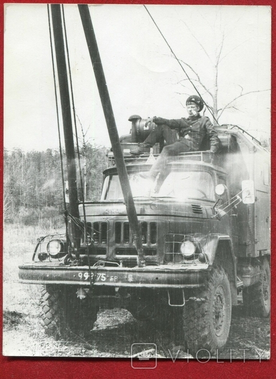 Crane truck military, photo number 2