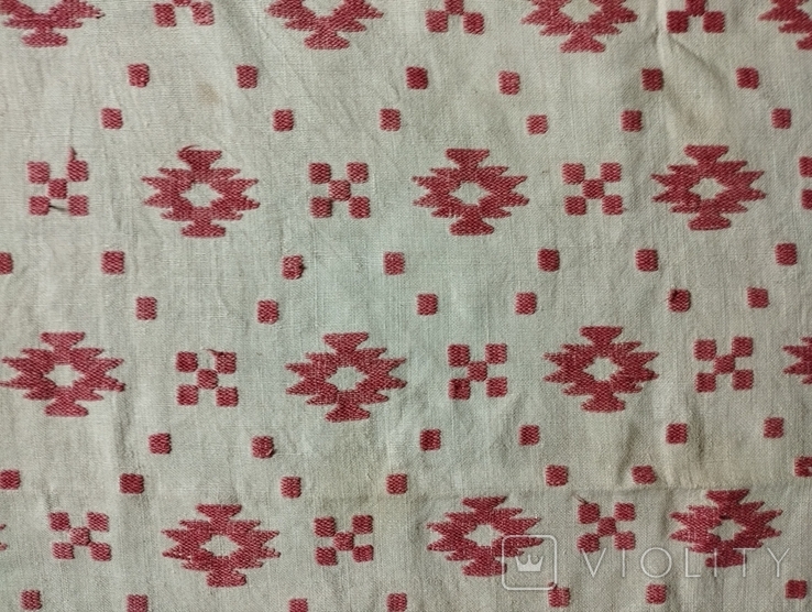 Woven tablecloth 19th century., photo number 8