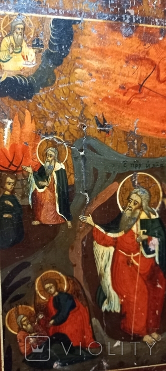 Икона святой Илья  Пророк, фото №10