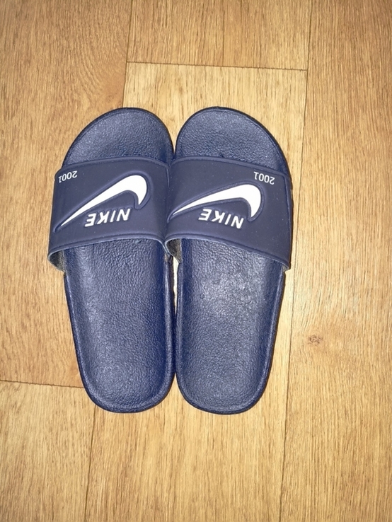Nike Шлепанцы пляжные мужские /унисекс т синие 39, фото №6