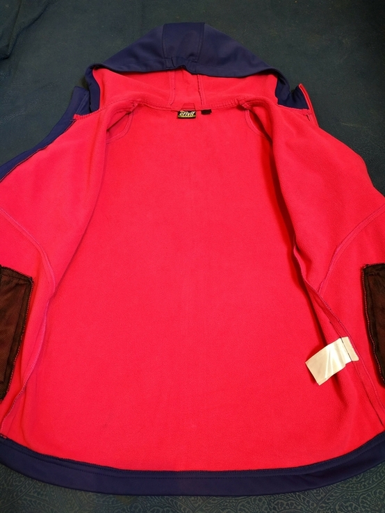 Термокуртка жіноча CRIVIT софтшелл стрейч p-p прибл. S, фото №9