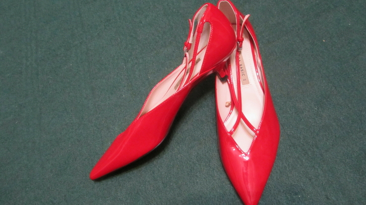Лаковые туфли-''ZARA'',40 р., photo number 2