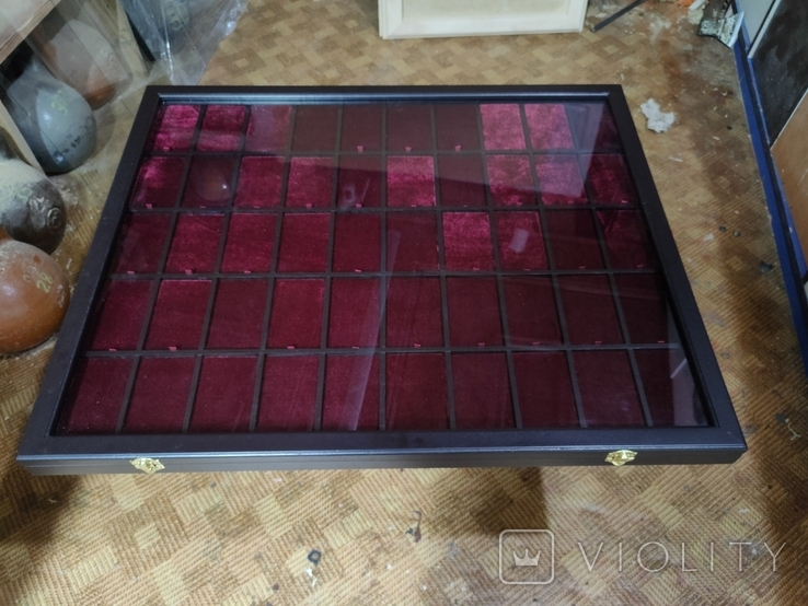 Hinged frame for 50 removable tablets, photo number 2