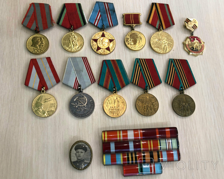Герой СССР, орден Ленина, БКЗ, ОВ 2 ст + медали и фото кавалера, фото №6