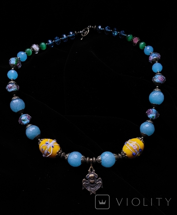 Necklace with angel, photo number 3