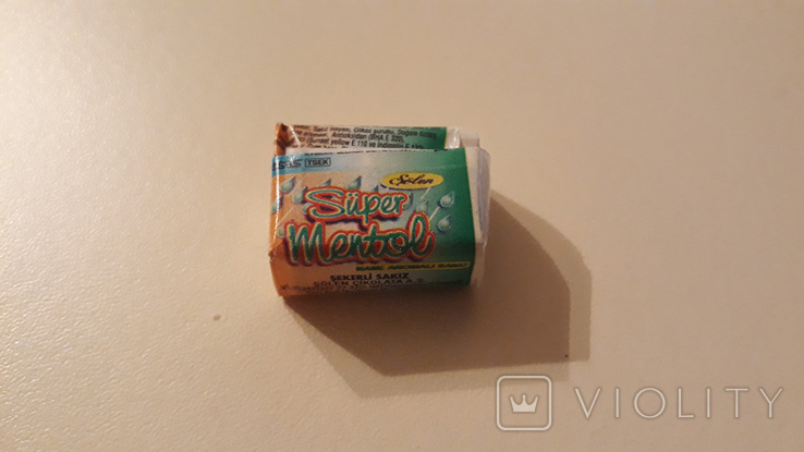 Super Mentol 2 Solen Whole Sealed Chewing Gum, photo number 3