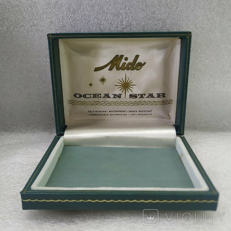 Коробка. Футляр. Часы Mido OCEAN STAR. Box Made in Sweden., photo number 2