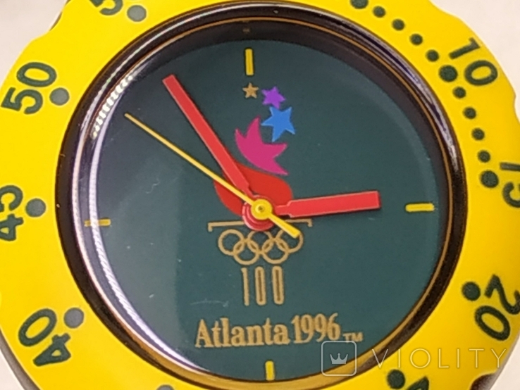 Часы Atlanta 1996. Олимпиада. Official Sponsor of the Olympic Games., photo number 5