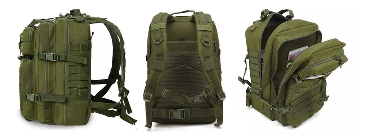 M.O.L.L.E. рюкзак 50Л (армейский зеленый)., фото №3