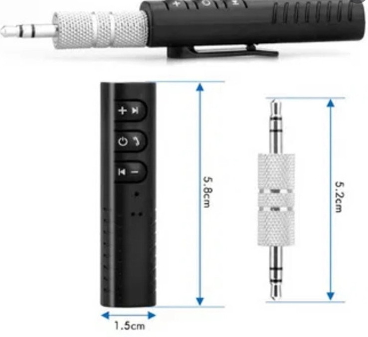 Авто модулятор Bluetooth адаптер BT-450 Wireless ресивер трансмітер AUX MP3 WAV, фото №5