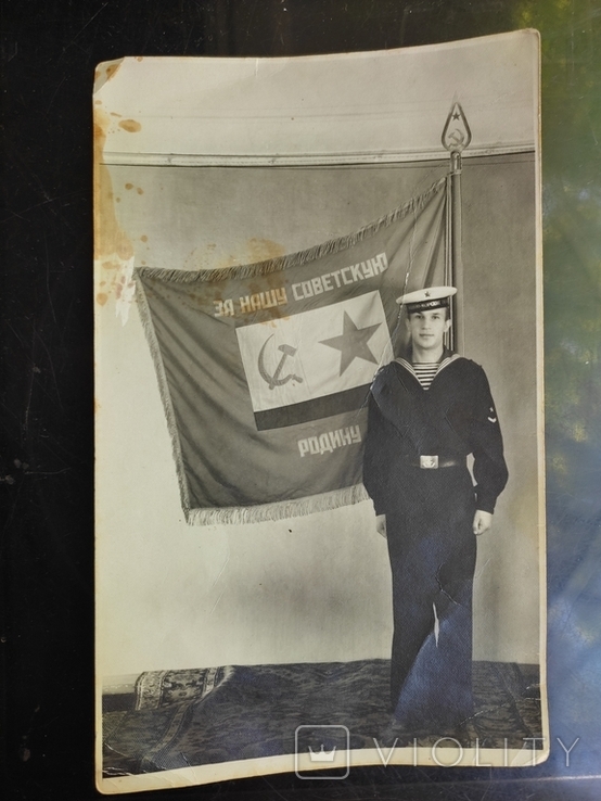 Award personal photo of a cadet of the Molotov Military Medical Technical University. 1954