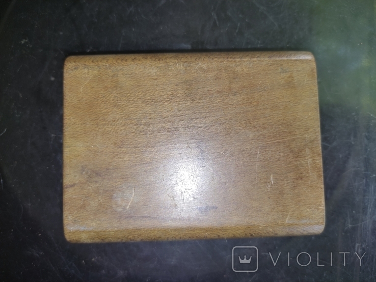 Antique wooden snuffbox. 1942, photo number 7