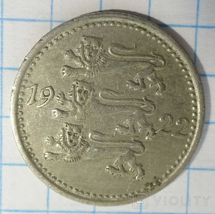 Эстония, 1922г, 3 марки., фото №5