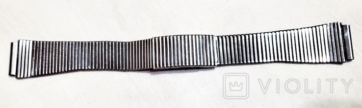 Stainless steel bracelet for Pobeda-Zim watches 18 mm wide 182 mm long USSR, photo number 4