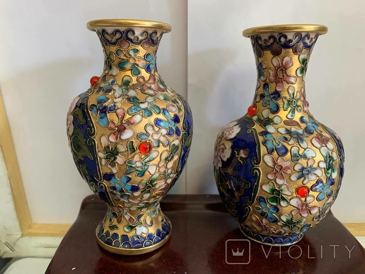 Cloisone vases, height 13 cm, photo number 7