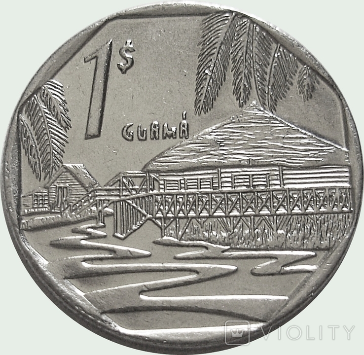 94.Cuba 1 peso, 2007, photo number 2