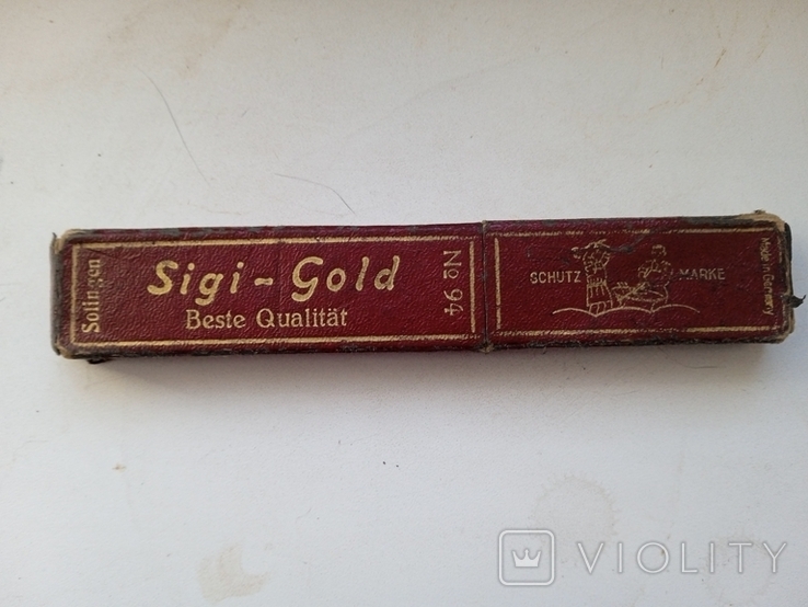 Опасная бритва Solingen Sigi-Gold, photo number 2
