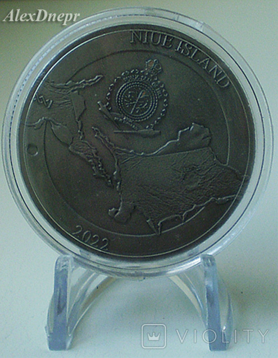 Реплика монеты "Воин Азовстали" 2023, photo number 6