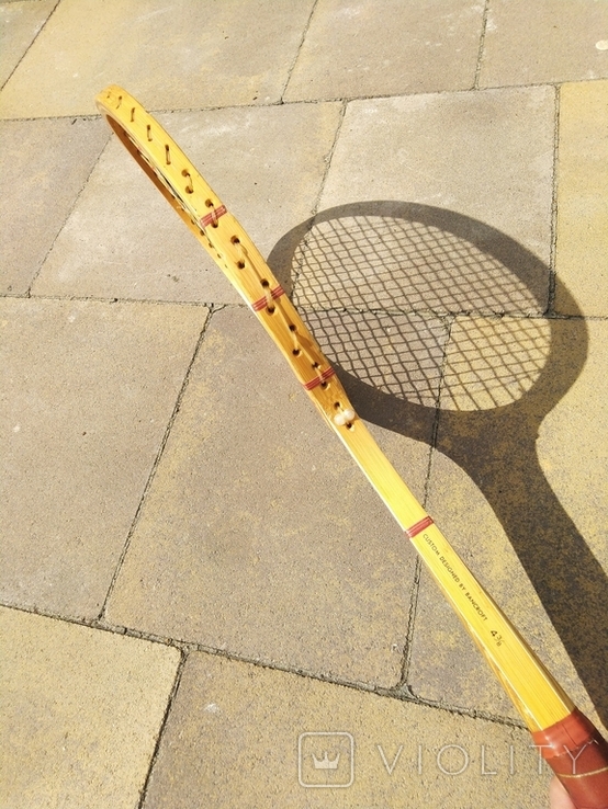 Вінтаж тенісна ракетка Bancroft Billie Jean king, photo number 9