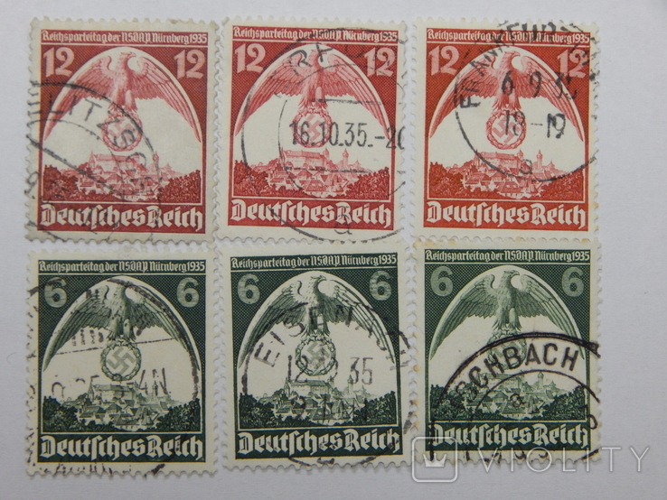 6 марок, Третий Рейх