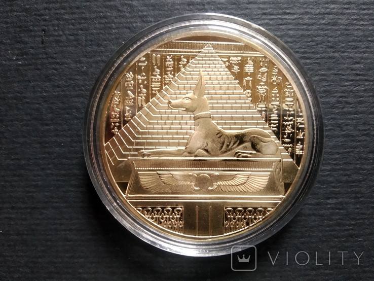 Souvenir coin "Anubis - God of Egypt", photo number 3