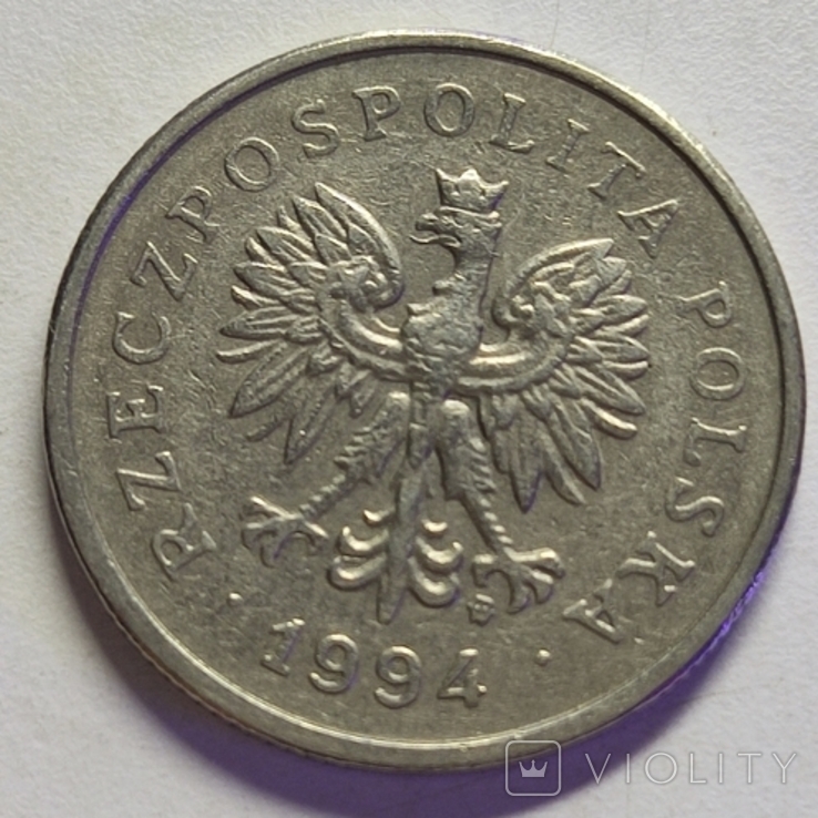 1 злотий 1994 Польща, фото №2