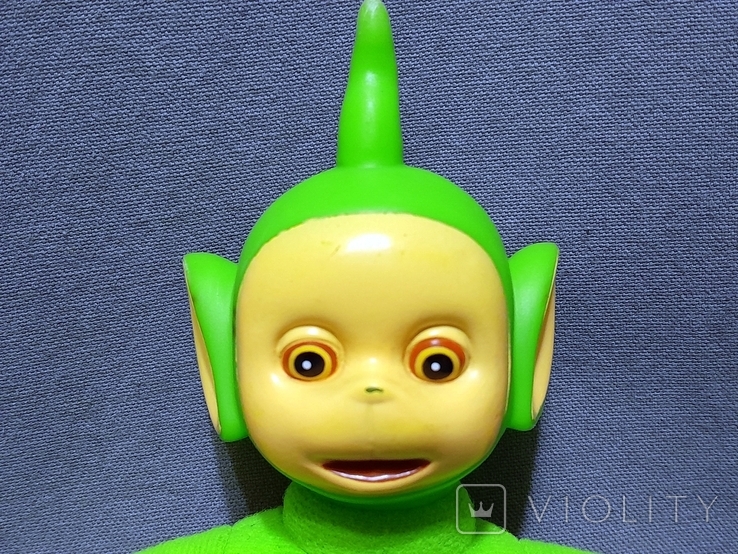 Dipsy Teletubbies Soft Toy Muzzle Rubber Vintage Europe, photo number 6