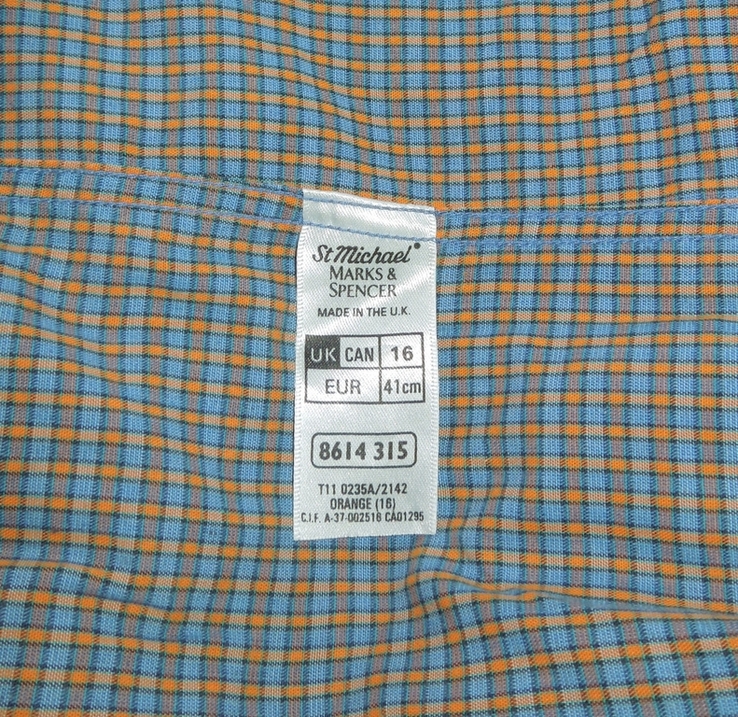 Сорочка в клітинку на короткий рукав розмір XL, numer zdjęcia 6
