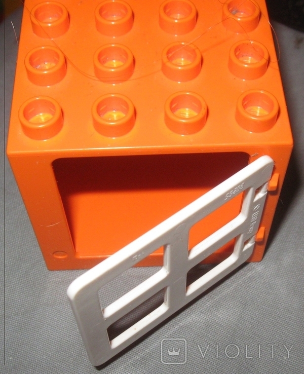 2014/ Thi Lego-GROUP ( Duplo)Block cube with window 64mmх63х57(62)mm, photo number 2