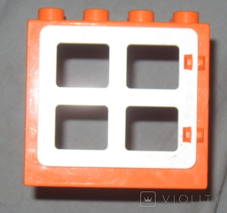 2014/ Thi Lego-GROUP ( Duplo)Block cube with window 64mmх63х57(62)mm, photo number 3