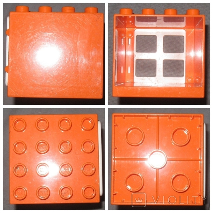 2014/ Thi Lego-GROUP ( Duplo)Block cube with window 64mmх63х57(62)mm, photo number 8