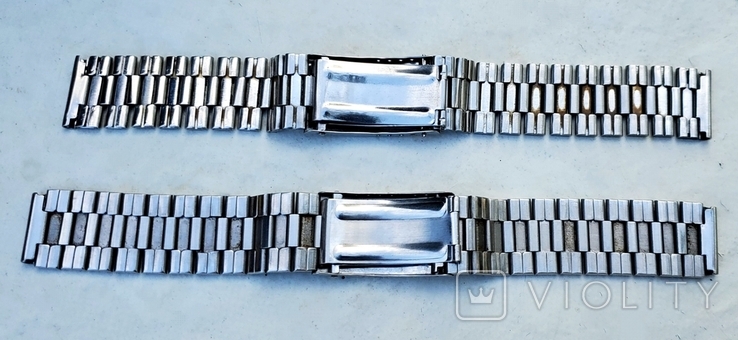 Stainless steel bracelets for watches Electronics of the USSR, photo number 4