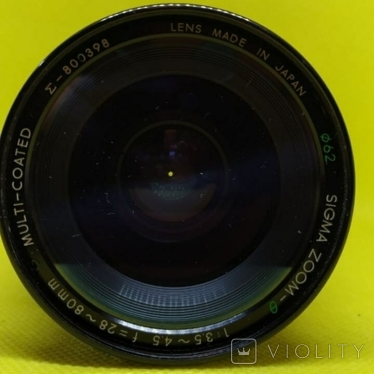 Об'єктив Sigma Zoom 28-80 мм 3.5-4.5, фото №8