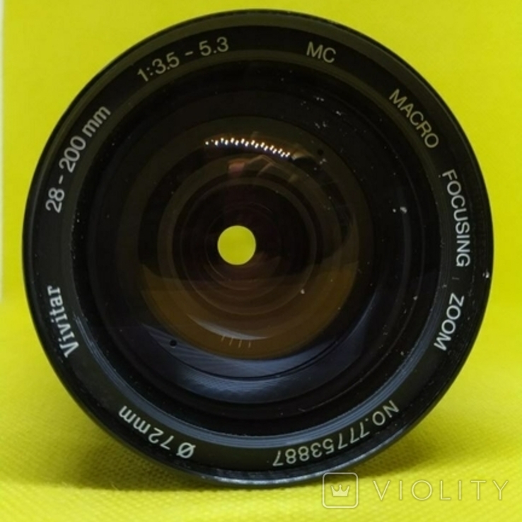 Об'єктив Vivitar Macro 28-200mm f/3.5-5.3, фото №4