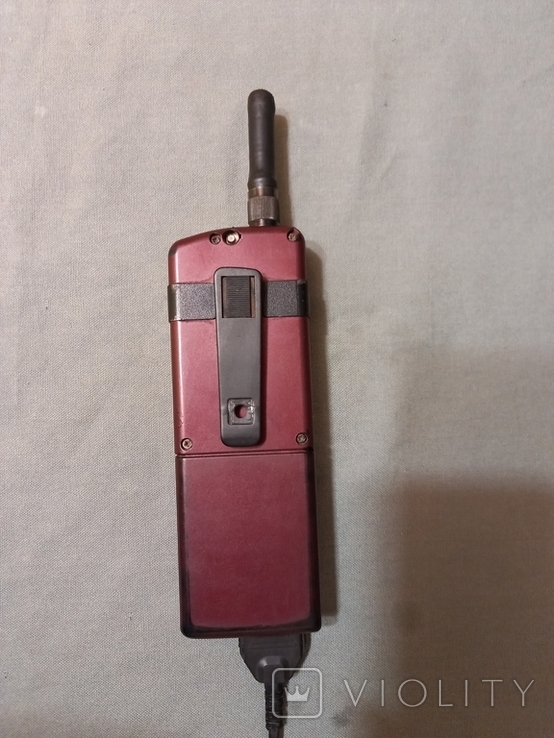 Retro phone Benefon OY TDP-40 Finland burgundy color, photo number 11