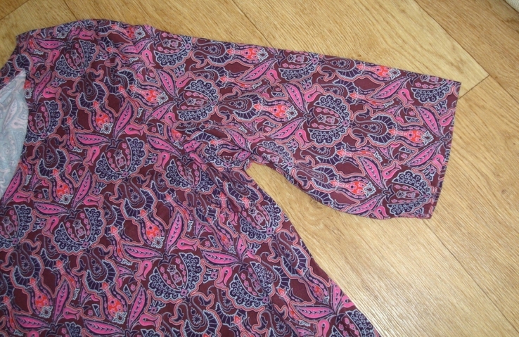 Esmara красивая холодок женская блузка удлиненная вискоза рукав 3/4 eur 52, photo number 7