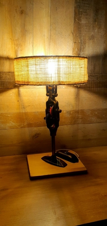 Лампа світильник настільний стимпанк лофт, photo number 5