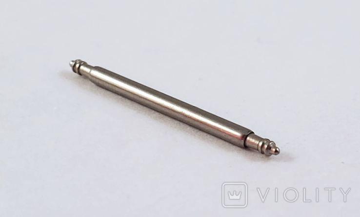 Watch lugs 22 mm Ф1.8 mm 100 pieces. Springbars, studs, pins for attaching bracelets, photo number 11