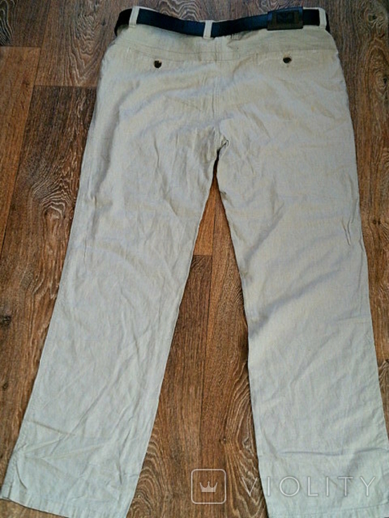 G.Armani(лен 100%) -летние легкие штаны разм.36, фото №11