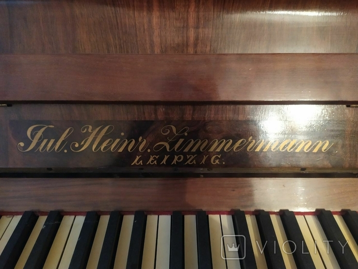 Zimmermann piano from 1887, photo number 2