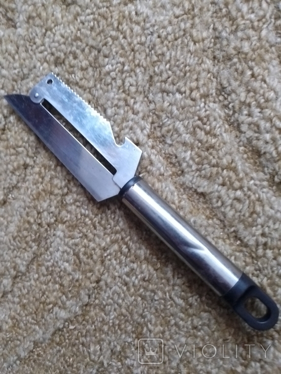 Нож-шинковка,острый,комбинированый., photo number 3