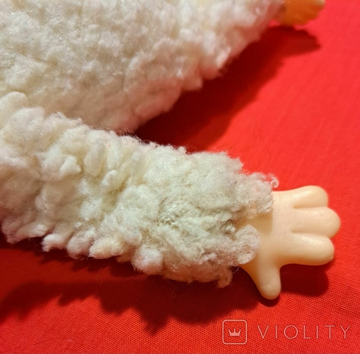 Винтаж Белая обезьянка с соской мончичи Monchhichi Sekiguchi 20 см, фото №7