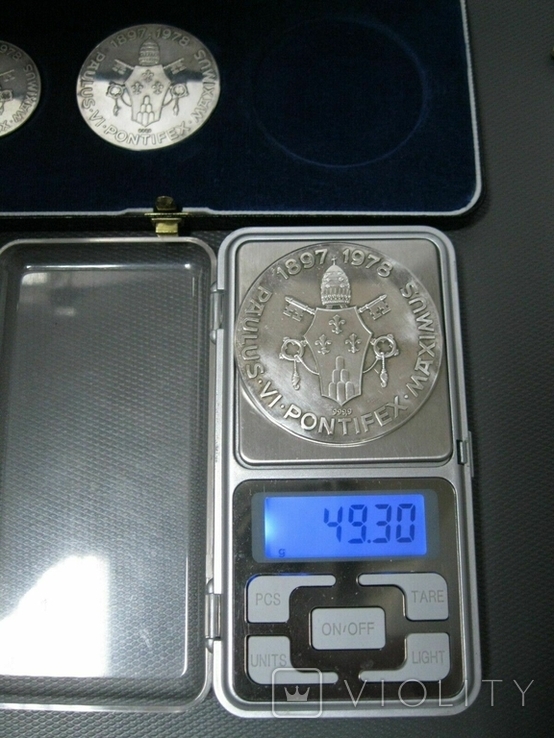 PAUL VI PONTIFEX MAXIMUS 1978 Медаль монета, photo number 6