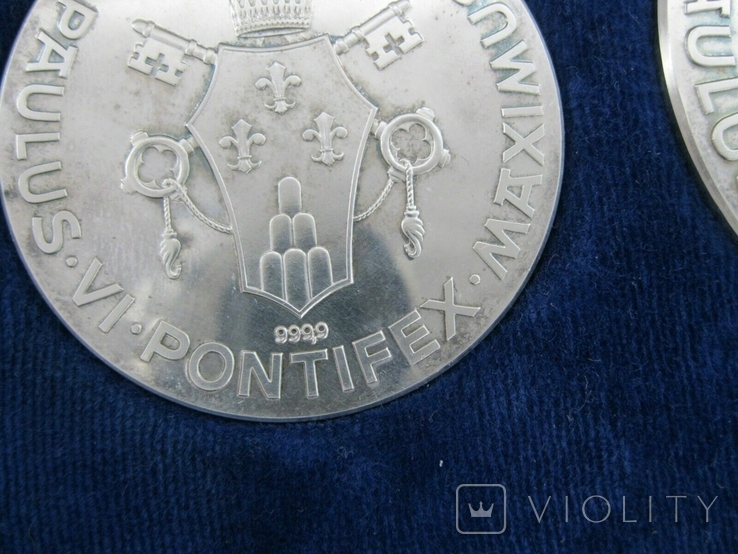 PAUL VI PONTIFEX MAXIMUS 1978 Медаль монета, photo number 10