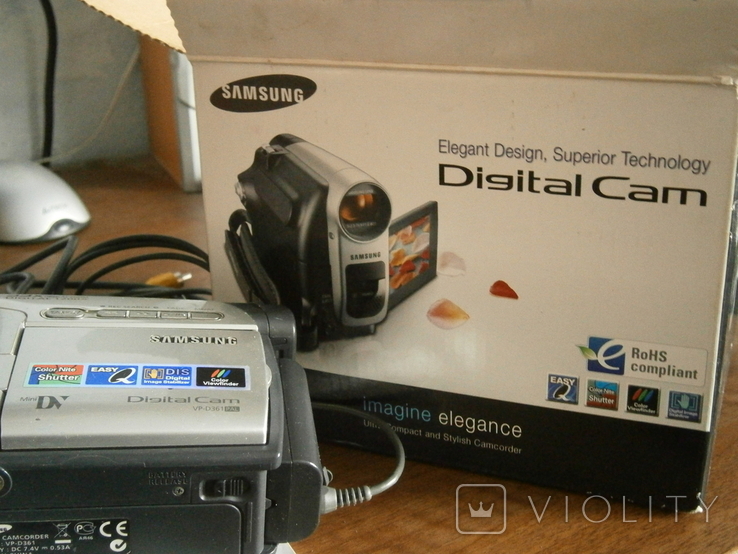 Видеокамера Samsung VP-D361, photo number 2