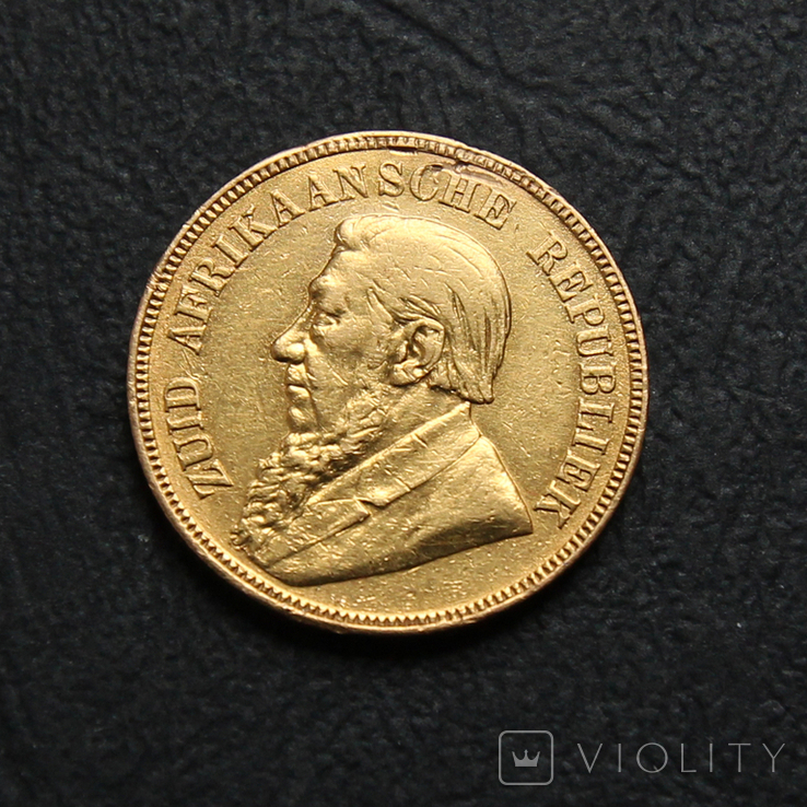 1 фунт 1898 ЮАР. Золото 7.86 г